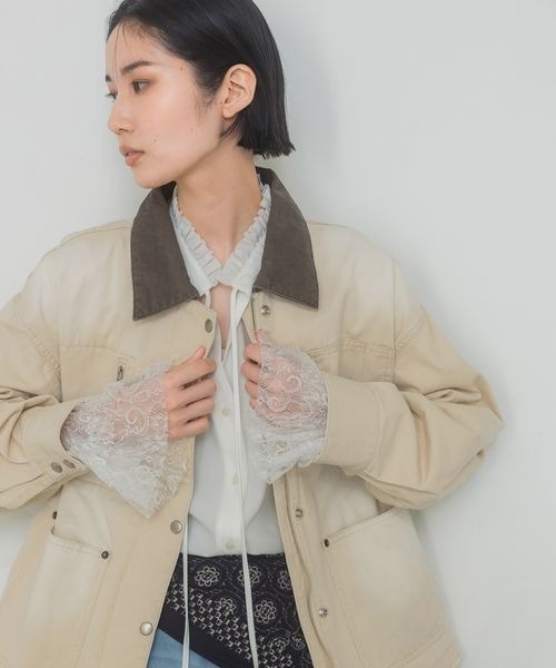 ポケットワークジャケット ジージャン 未使用品 JEANASIS 楽天市場】【SALE／40%OFF】ポケットワークジャケット JEANASIS