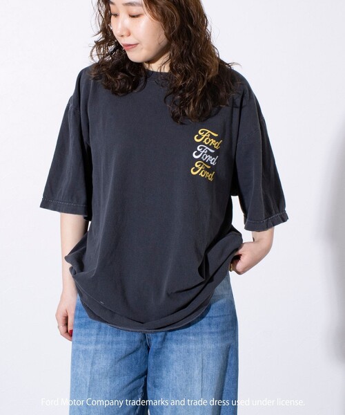 GOOD ROCK SPEED】フォード / 車 / FORD / ロゴ プリントTシャツ