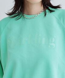 GALLEST（ギャレスト）の「ラウンドヘム裏毛ロゴトップス（スウェット）」