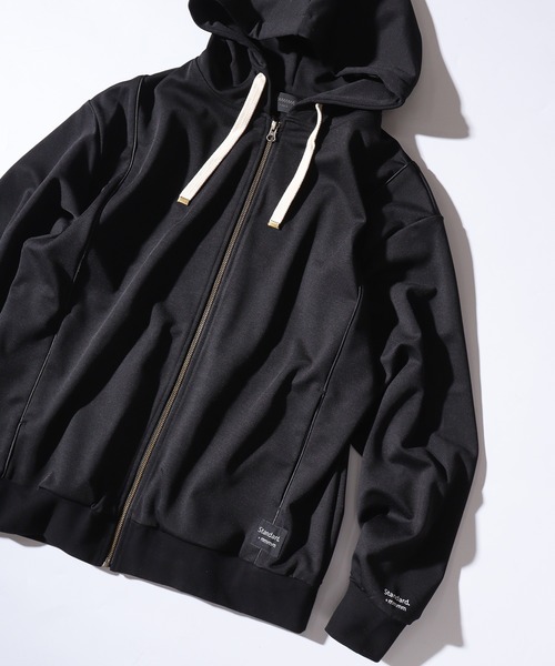 MMMM(エムエムエムエム)の「MMMM SOFT/ポンチ/ジップパーカー(パーカー・メンズ・ホワイト/ブラック・M/L)」の2枚目の写真