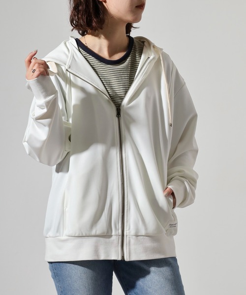MMMM(エムエムエムエム)の「MMMM SOFT/ポンチ/ジップパーカー(パーカー・メンズ・ホワイト/ブラック・M/L)」の14枚目の写真