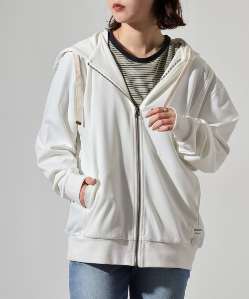 MMMM(エムエムエムエム)の「MMMM SOFT/ポンチ/ジップパーカー(パーカー・メンズ・ホワイト/ブラック・M/L)」の15枚目の写真