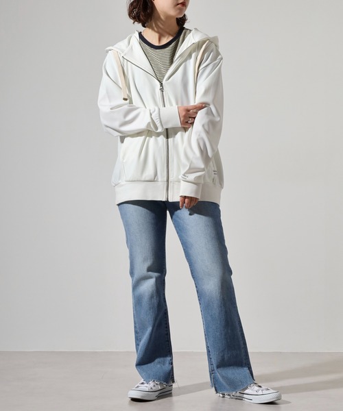 MMMM(エムエムエムエム)の「MMMM SOFT/ポンチ/ジップパーカー(パーカー・メンズ・ホワイト/ブラック・M/L)」の17枚目の写真