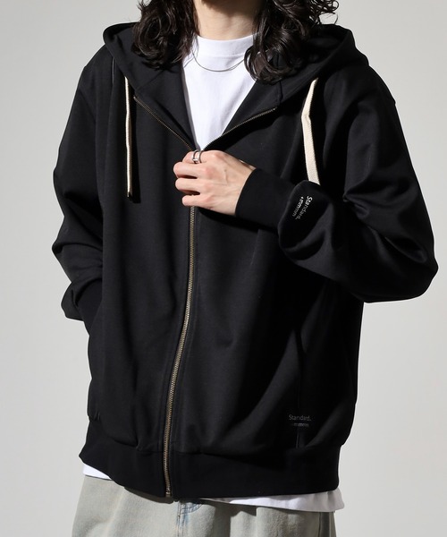 MMMM(エムエムエムエム)の「MMMM SOFT/ポンチ/ジップパーカー(パーカー・メンズ・ホワイト/ブラック・M/L)」の20枚目の写真