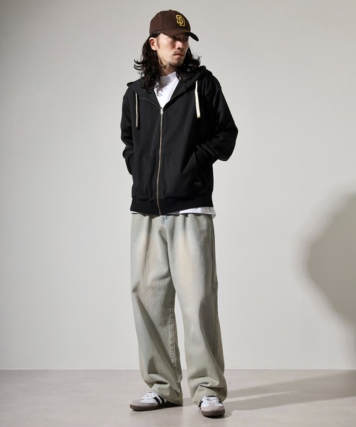 MMMM(エムエムエムエム)の「MMMM SOFT/ポンチ/ジップパーカー(パーカー・メンズ・ホワイト/ブラック・M/L)」の21枚目の写真