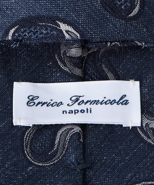 UNITED ARROWS（ユナイテッドアローズ）の「＜ERRICO FORMICOLA＞ メランジ ペイズリー ネクタイ（ネクタイ・メンズ・ブラウン/ネイビー・FREE）」の7枚目の写真