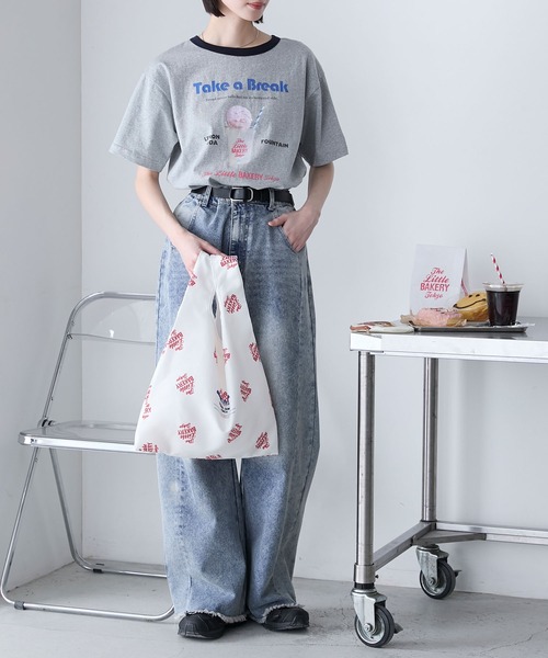 The Little BAKERY TOKYO × forksy.】ドーナツモチーフ ポーチ付き 総