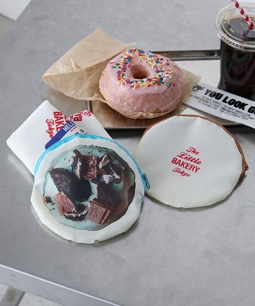 The Little BAKERY TOKYO × forksy.】ドーナツモチーフ ポーチ付き 総