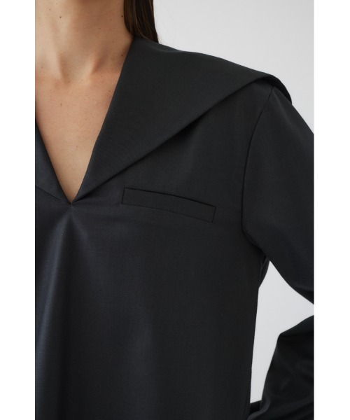 RIM.ARK（リムアーク）の「Sailor collar JK like tops セーラーカラー