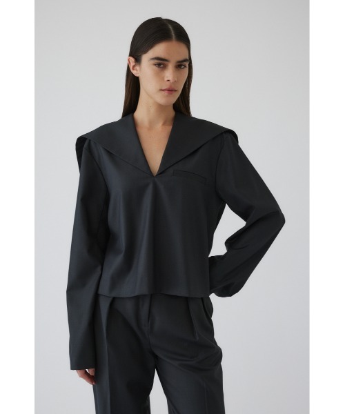 トップス RIM.ARK Sailor collar JK like tops Sailor collar JK like tops セーラーカラージャケットライクトップス