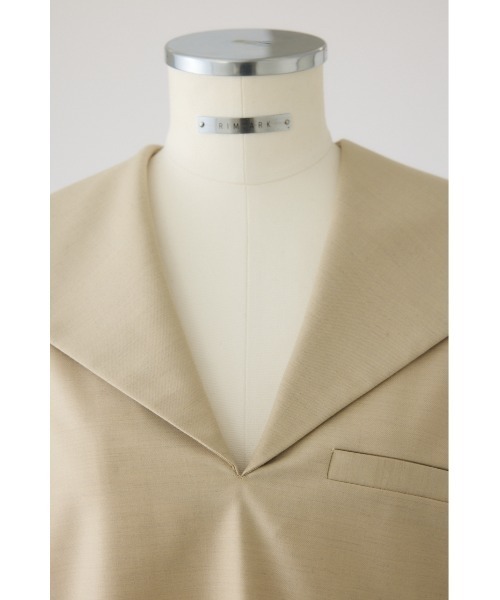 RIM.ARK（リムアーク）の「Sailor collar JK like tops セーラーカラー