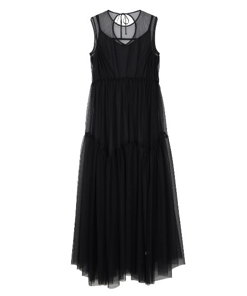 ワンピース AMERI WAVE SWITCH SHEER DRESS WAVE SWITCH SHEER DRESS（ドレス）｜Ameri（アメリ）の