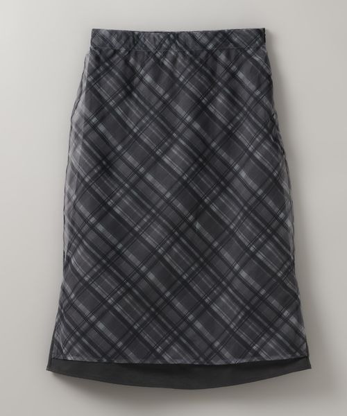 JEANASIS（ジーナシス）の「シアーチェックペンシルスカート/322505（スカート・レディース・ブラック系その他/ブルー系その他・FREE）」の2枚目の写真