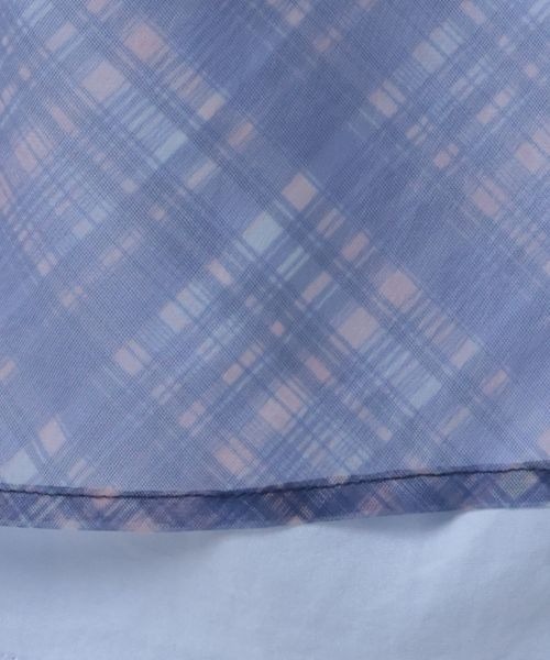 JEANASIS（ジーナシス）の「シアーチェックペンシルスカート/322505（スカート・レディース・ブラック系その他/ブルー系その他・FREE）」の12枚目の写真