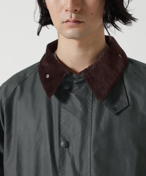 Barbour(バブアー)の「Barbour / バブアー TRANSPORT WAX JACKET(ブルゾン・メンズ・ブラック/その他10・38/40/42)」の8枚目の写真
