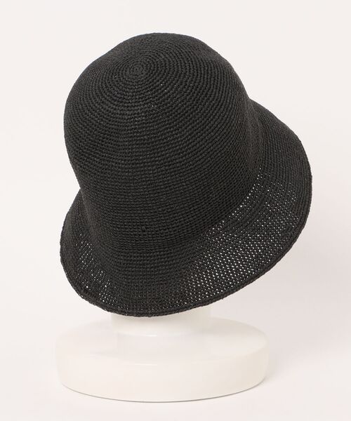 polcadot（ポルカドット）の「paper basic crochet hat／ペーパーベーシック かぎ針編みハット（ハット・レディース・グレー/ブラック/ベージュ/キャメル・FREE）」の5枚目の写真
