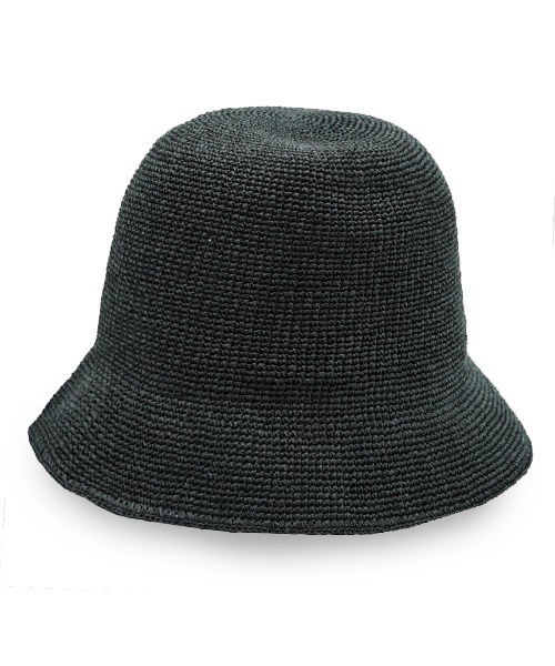 polcadot（ポルカドット）の「paper basic crochet hat／ペーパーベーシック かぎ針編みハット（ハット・レディース・グレー/ブラック/ベージュ/キャメル・FREE）」の16枚目の写真