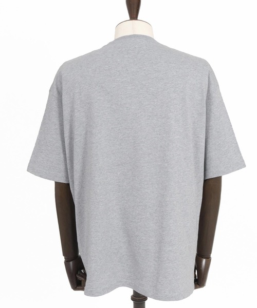 CAMBIO（カンビオ）の「mt9564-プリントT_Are you famous Tシャツ（Tシャツ/カットソー・メンズ・ホワイト/ミックスグレー/パープル系その他・S/M/L/XL）」の22枚目の写真