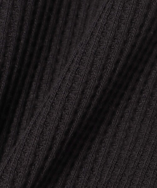 BEAMS T（ビームスティー）の「BEAMS T / ワッフル ヘンリーネック Tシャツ（Tシャツ/カットソー・メンズ・ブラック/ネイビー・S/M/L/XL）」の12枚目の写真