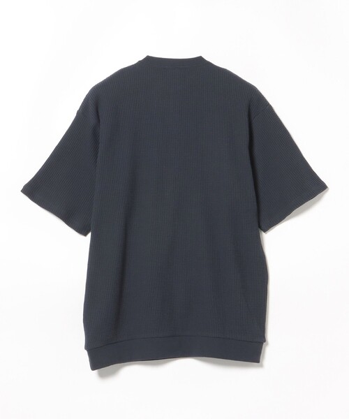 BEAMS T（ビームスティー）の「BEAMS T / ワッフル ヘンリーネック Tシャツ（Tシャツ/カットソー・メンズ・ブラック/ネイビー・S/M/L/XL）」の14枚目の写真