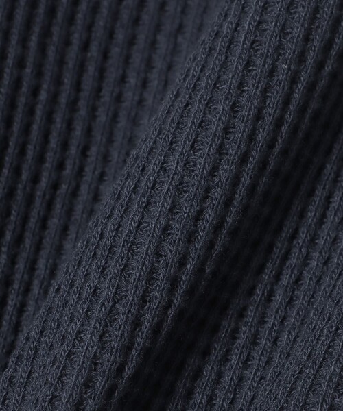 BEAMS T（ビームスティー）の「BEAMS T / ワッフル ヘンリーネック Tシャツ（Tシャツ/カットソー・メンズ・ブラック/ネイビー・S/M/L/XL）」の15枚目の写真