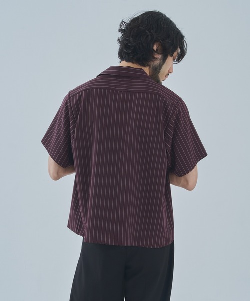 Noen（ノエン）の「オープンカラーワークシャツ（シャツ/ブラウス・メンズ・ブラック系その他/ブラウン系その他/ブルー系その他/ダークオレンジ/ブラック/ホワイト・MEDIUM/LARGE/X-LARGE）」の13枚目の写真