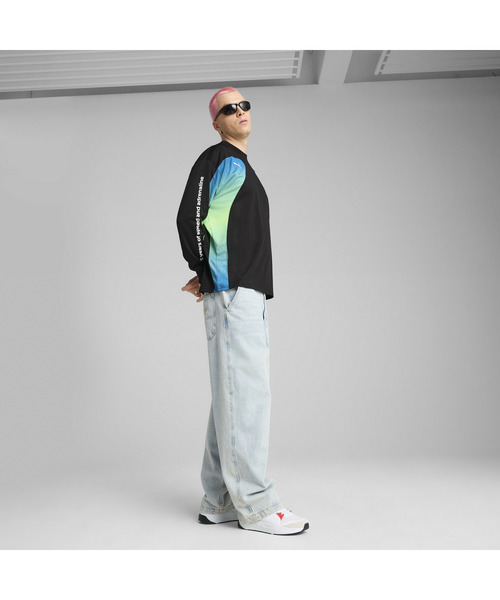 【PUMA X A$AP】オーバーサイズ 長袖 Tシャツ ★追跡/送料込み PUMA トレーニングシャツ 長袖 メンズ/プーマ FIT POLYSPAN 1/2