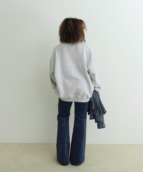 TEEN BOOP(ティーンブープ)の「コーデュロイフレアPT(その他パンツ・レディース・ネイビー/ピンク・FREE)」の4枚目の写真