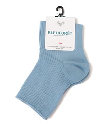 BLEU FORET（ブルーフォレ）の「BLEUFORET:リブ アンクル ソックス（ソックス/靴下）」