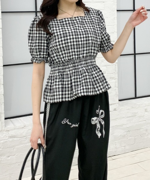 MARNI ペプラム　チュニック　ジオメトリー　美品 SUMMER SALE】MARNI(マルニ)ABMD0111Q1/UFH440 シェトランド