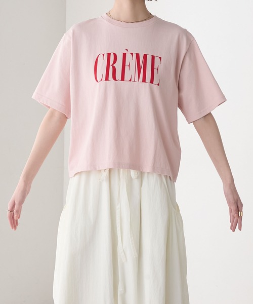 forksy.】レタリングロゴプリント 半袖Tシャツ forksy.│MONO forksy.】レタリングロゴプリント 半袖Tシャツ forksy.│MONO