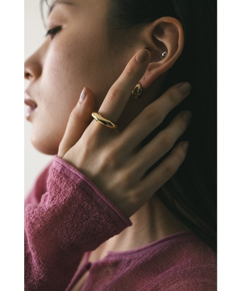 STYLEMIXER(スタイルミキサー)の「プランプリング(リング・レディース・ゴールド/シルバー・FREE)」の2枚目の写真