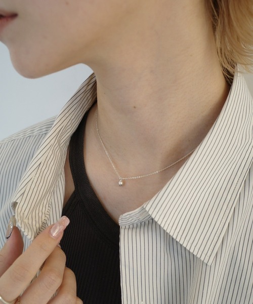 TEN.(テン)の「【ZOZO限定】SILVER925 バロックネックレス(ネックレス・レディース・シルバー・FREE)」の6枚目の写真