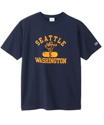 【Champion/チャンピオン】SEATTLE PRINT TEE ショートスリーブTシャツ
