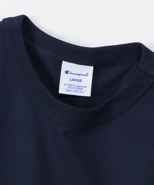 Champion(チャンピオン)の「【Champion/チャンピオン】SEATTLE PRINT TEE ショートスリーブTシャツ(Tシャツ/カットソー・メンズ・オフホワイト/グレー/ネイビー・M/L)」の4枚目の写真