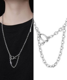 L LABEL（エルラベル）の「ロングチェーンマンテルネックレス（ネックレス）」