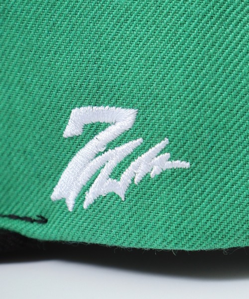 7Union（セブンユニオン）の「7UNION Zkittlez レインボー ネオン刺繍6パネルキャップ（キャップ・メンズ・ブラック/ラスタ・FREE）」の9枚目の写真