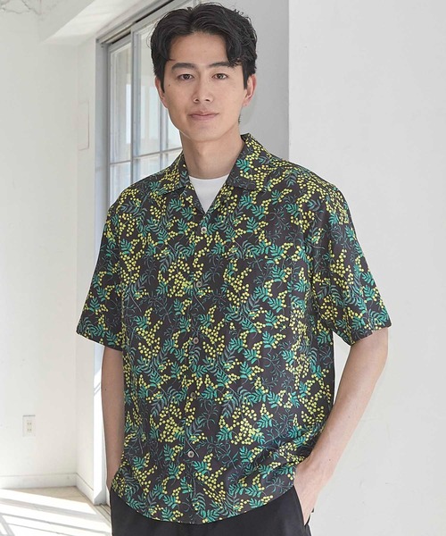 UNION STATION(ユニオンステーション)の「UNION STATION by MEN'S BIGI×HIBIYA-KADAN コラボシャツ(シャツ/ブラウス・メンズ・ブルー/ブラック/サックスブルー/グリーン・M/L/LL)」の13枚目の写真