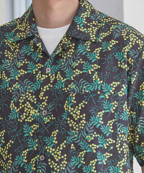 UNION STATION(ユニオンステーション)の「UNION STATION by MEN'S BIGI×HIBIYA-KADAN コラボシャツ(シャツ/ブラウス・メンズ・ブルー/ブラック/サックスブルー/グリーン・M/L/LL)」の17枚目の写真