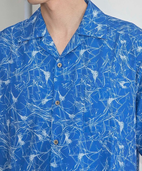 UNION STATION(ユニオンステーション)の「UNION STATION by MEN'S BIGI×HIBIYA-KADAN コラボシャツ(シャツ/ブラウス・メンズ・ブルー/ブラック/サックスブルー/グリーン・M/L/LL)」の18枚目の写真