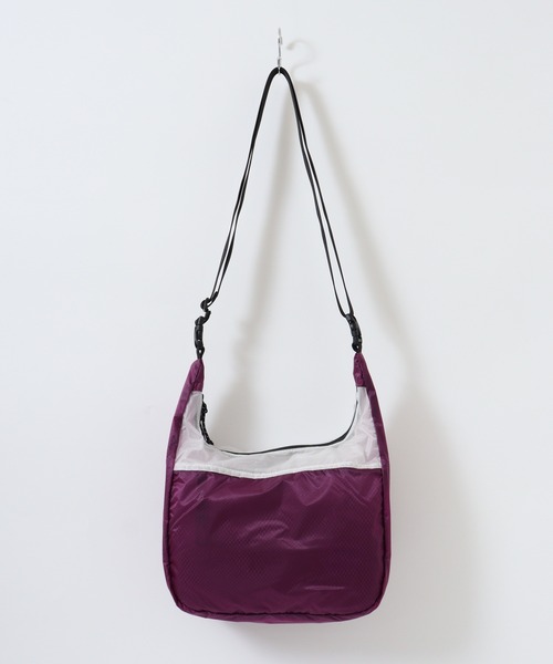 WILD THINGS（ワイルドシングス）の「WILD THINGS 2WAY コーデュラ リップ ナイロン ミニホーボー ショルダーバッグ（ショルダーバッグ・メンズ・ブルー/グリーン/ブラック/パープル・FREE）」の12枚目の写真