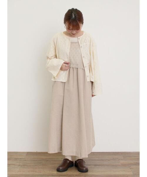 Samansa Mos2（サマンサ モスモス）の「レースパッチワークジャケット