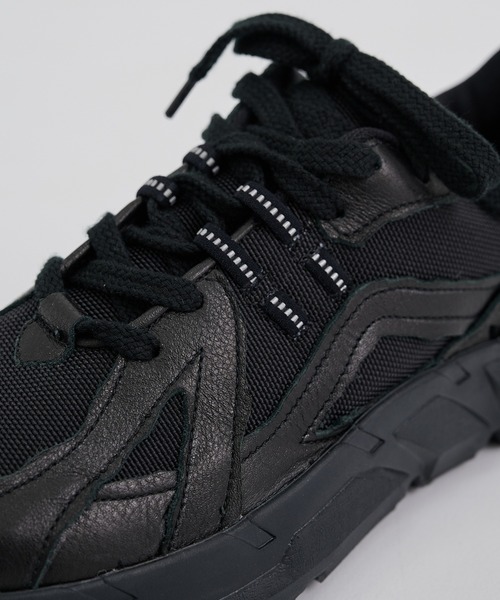 UNITED TOKYO（ユナイテッドトウキョウ）の「LEATHER MESH Vibram SHOES（スニーカー・メンズ・ブラック・1/2/3）」の8枚目の写真