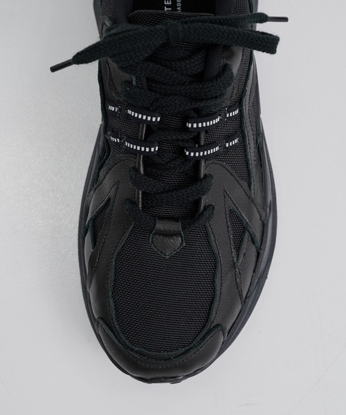 UNITED TOKYO（ユナイテッドトウキョウ）の「LEATHER MESH Vibram SHOES（スニーカー・メンズ・ブラック・1/2/3）」の10枚目の写真