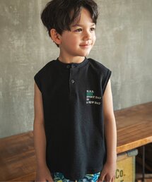 BREEZE | 【リンク/ジュニア対応】ヘンリーネックタンクトップ(Tシャツ/カットソー)