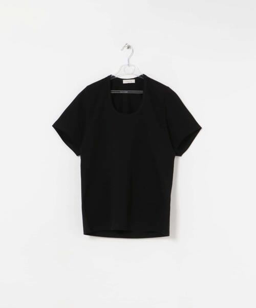 LAATO(ラート)の「crew neck tee(Tシャツ/カットソー・レディース・ブラック/ブラウン/ライトグレー・FREE)」の5枚目の写真