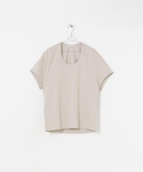 LAATO(ラート)の「crew neck tee(Tシャツ/カットソー・レディース・ブラック/ブラウン/ライトグレー・FREE)」の11枚目の写真