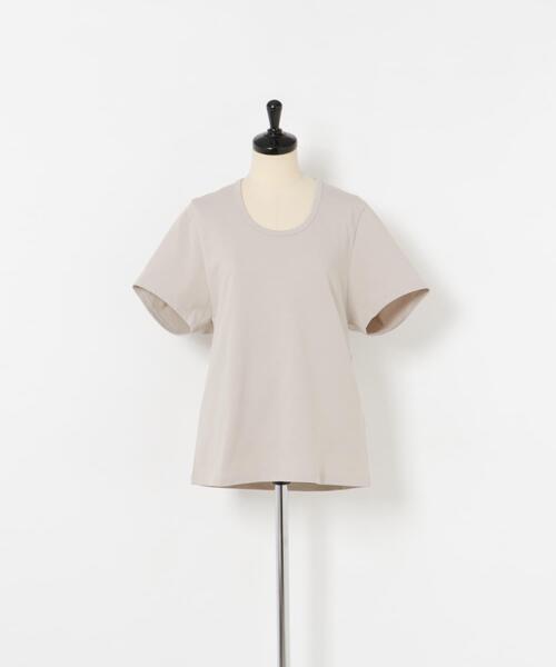 LAATO(ラート)の「crew neck tee(Tシャツ/カットソー・レディース・ブラック/ブラウン/ライトグレー・FREE)」の14枚目の写真