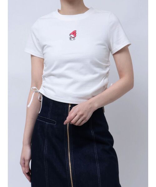 tシャツ メロクロキラキラTシャツ レディース sanrio tシャツ メロクロキラキラTシャツ レディース : ZOZOTOWN