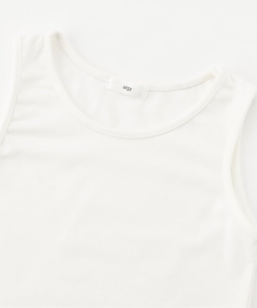 algy（アルジー）の「シアー半袖T&タンクセット（Tシャツ/カットソー・キッズ・オフホワイト/ブラック/サックスブルー・SMALL/MEDIUM/X-SMALL/XX-SMALL）」の15枚目の写真
